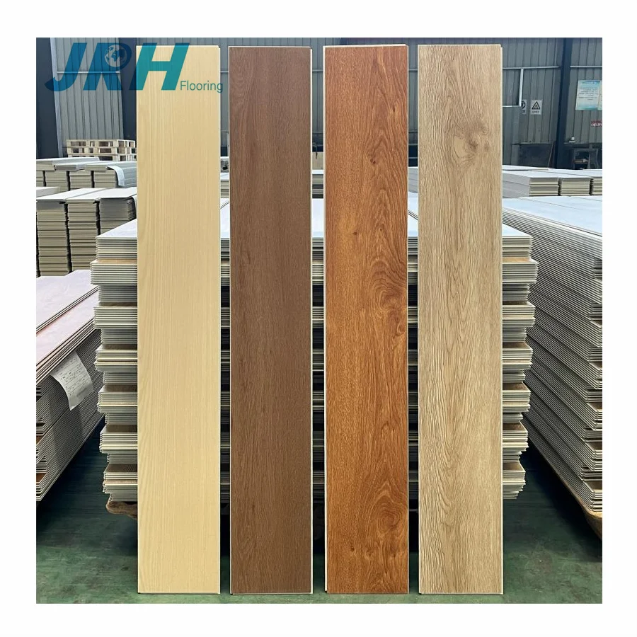 Hot Sale Modern Design SPC Click Rigid Core Vinyl Floor 3.5mm+1.5mm IXPE Apartments 4mm PVC Model Graphic USA Market