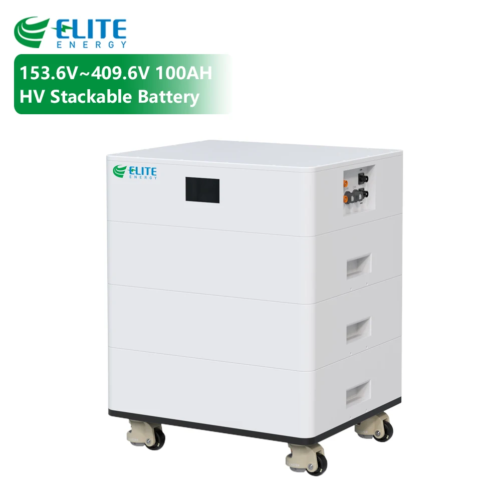 ELITE High Voltage Energy Storage System 48V 100Ah 10kWh 20kWh 30kWh Stacked Battery Pack LiFePO4 Solar Lithium Ion Batteries