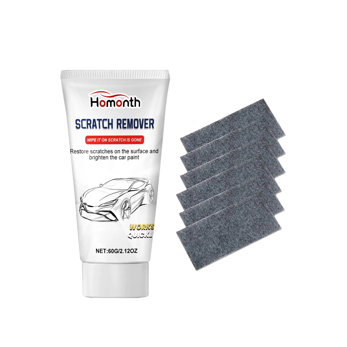 Hot sale car body scratch remover repair surface compound auto polish paint care car scratch remover repair kit