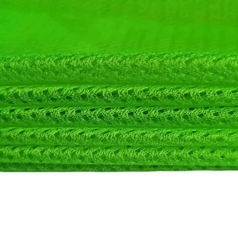 
100% Polyester Fiber Knitted Mesh Sporting Clothing Fabric For Garment 