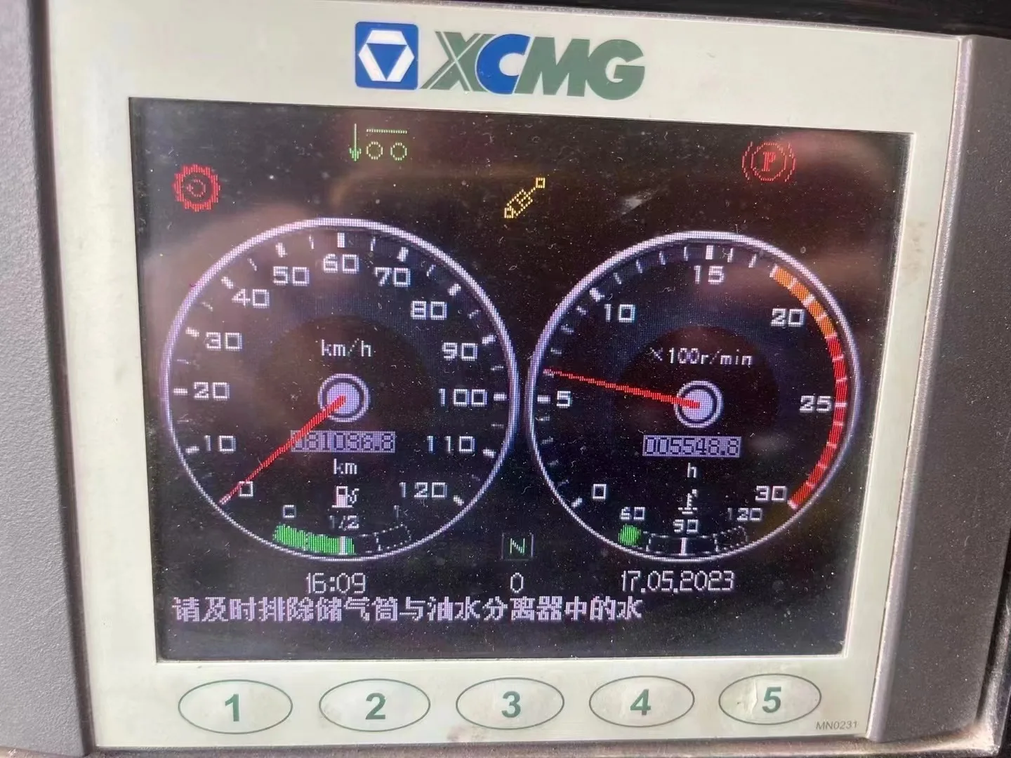 Подержанный автокран 180 тонн подъемный Подержанный XCMA QAY180 для горячей продажи