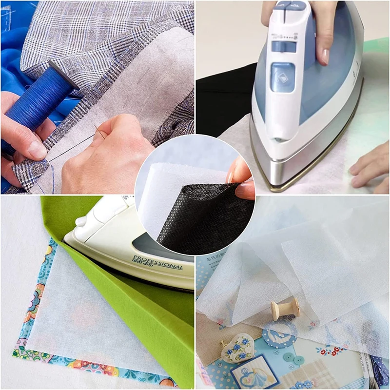 High Quality Double Dot Nylon 40g Other Fabric Adhesive Fabric White PE Bag Warp Knitting Fabrics Design Support Adhesive Cotton