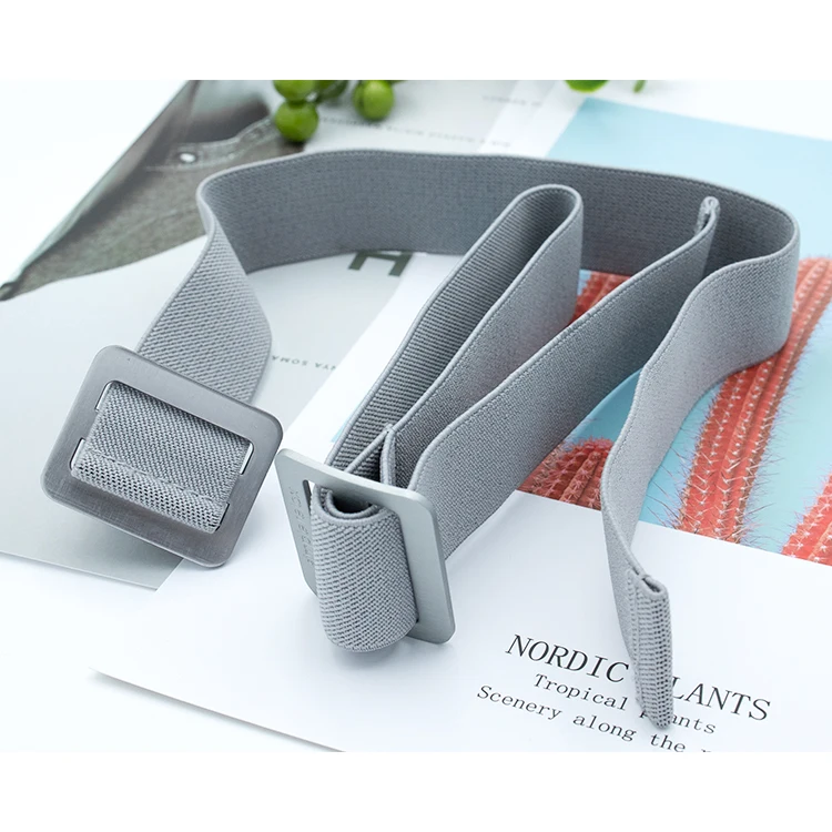 woven recycled webbing strap customized polyester webbing elastic strap belt elastic rubber tape  for massage glasses