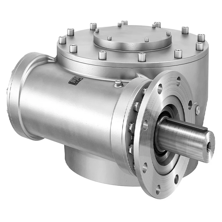 Pressure/Flow Control Skid with Auma electric actuator SA/SQ and multi-rotation gearbox GK/GST/GHT