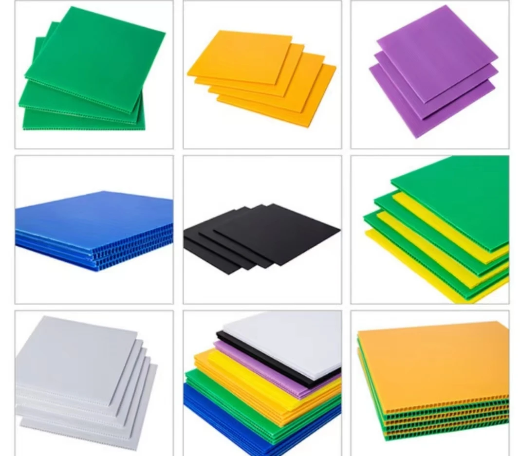 Eco-friendly  Flexible Polypropylene Hollow Plastic Plate Pp Plate Sheet