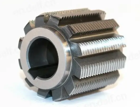 High speed steel involute gear hob involute spline hob hobbing cutter gear cutting tool