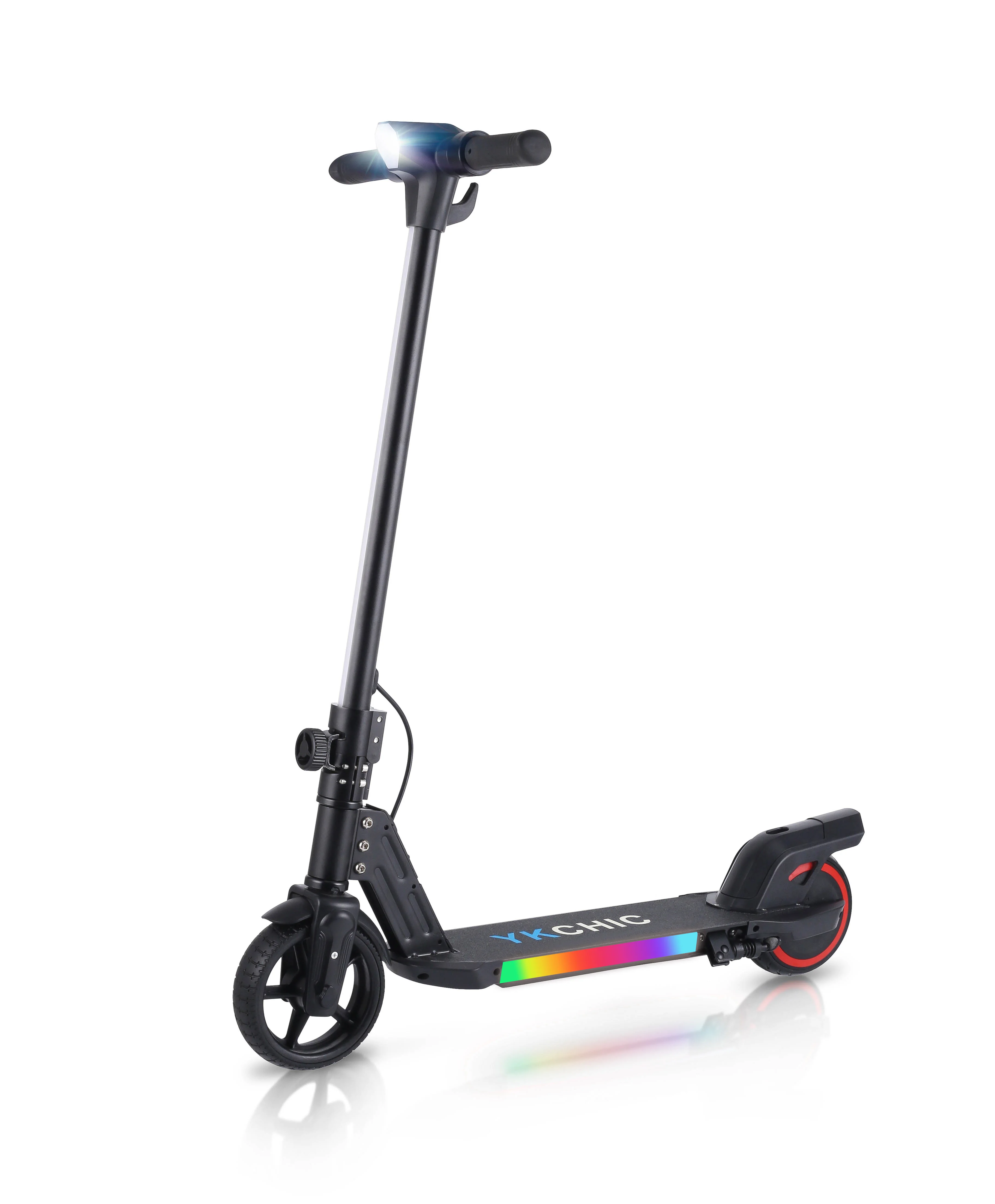 High Quality Foldable Escooter Rgb Light 150w Power Kids Mini Sturdy Electric Wheel Scooter