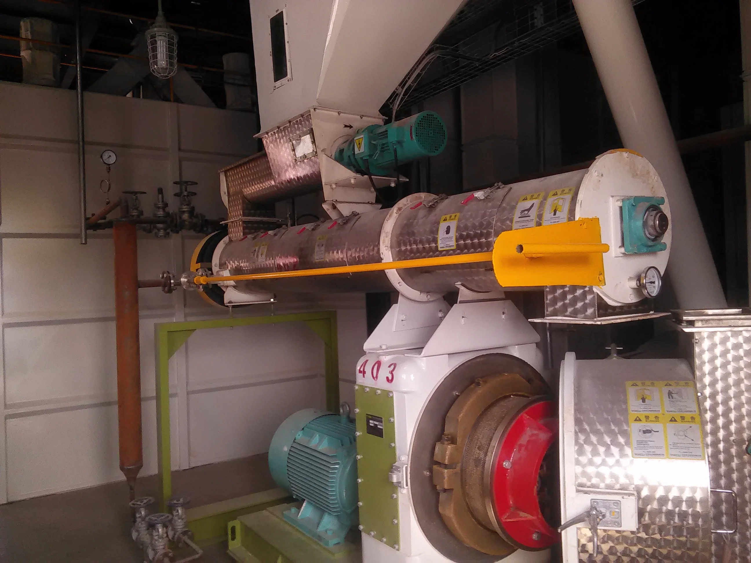 Farms Chicken Cattle Pellet Feed Making Machine 8000Kgh Feed Production Line