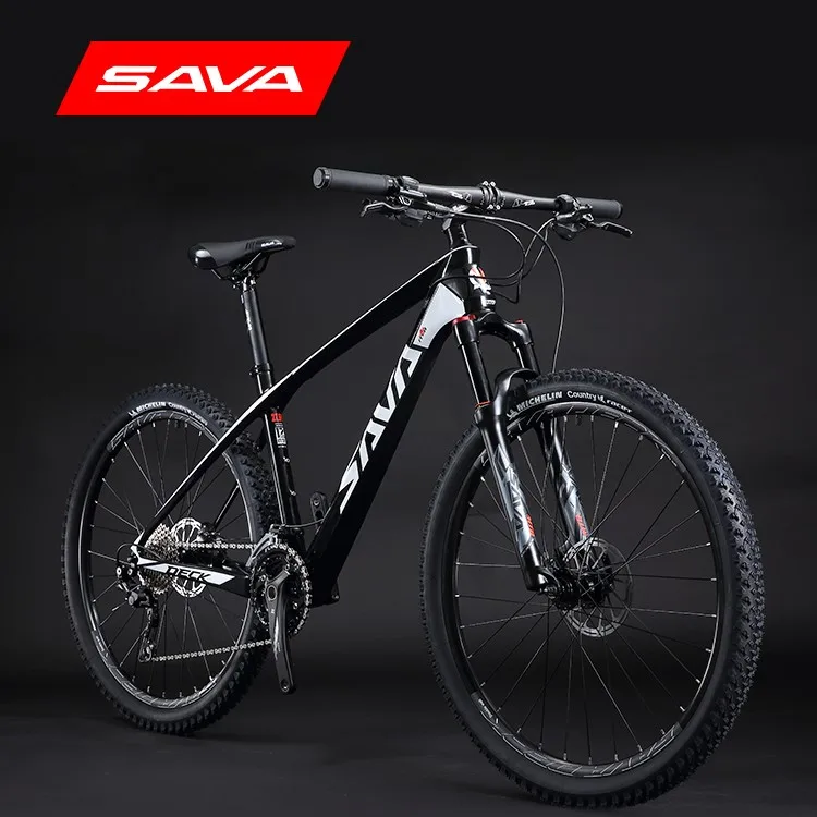 
Hot Sale Wholesale SAVA Dika 6.0 M6000 Carbon Fiber Mountain Bike Men Women 30 Speed 29er 