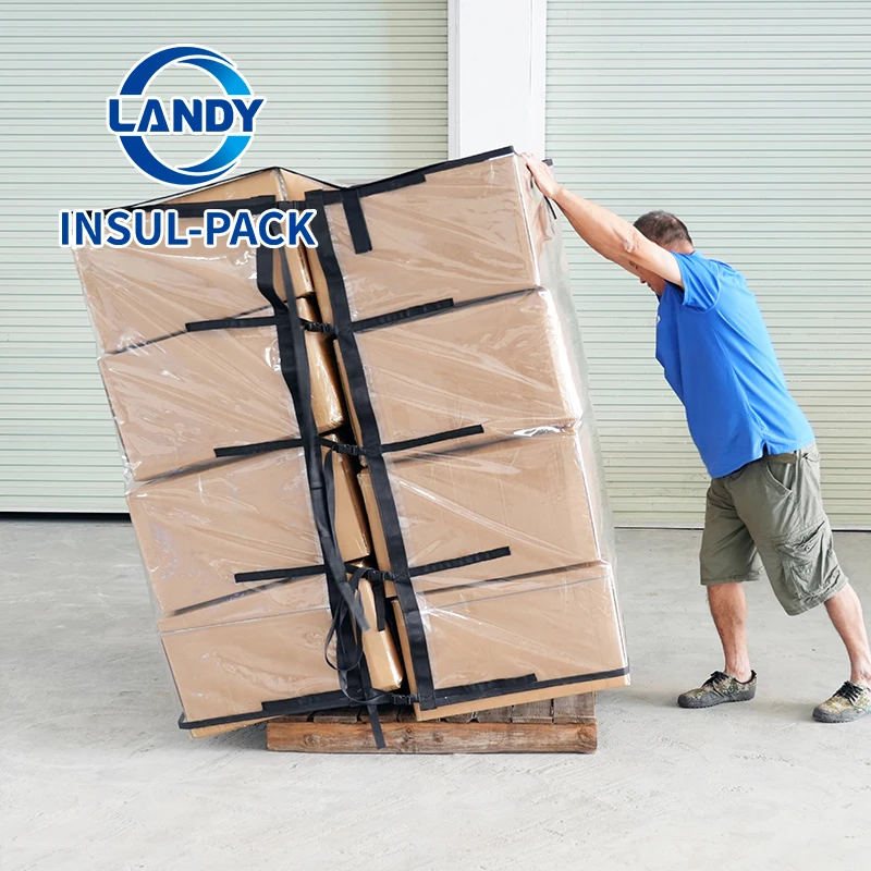 Waterproof Pallet Cover Manufacturers Reusable Pallet Wrap