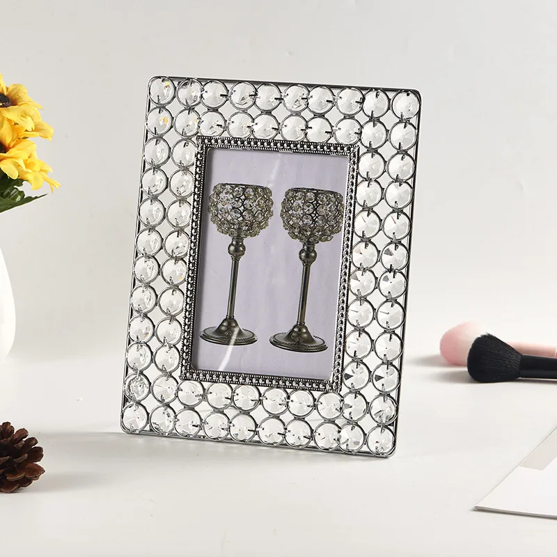 Great Value For Money Tabletop Decoration Crystal Materia Frame Photo Frame