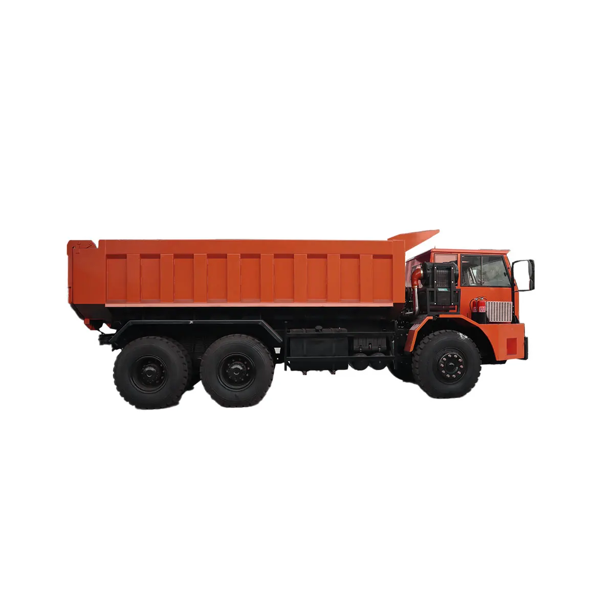 6x4 dump truck strong horsepower Cummins engine 35 tons design mining dump truck