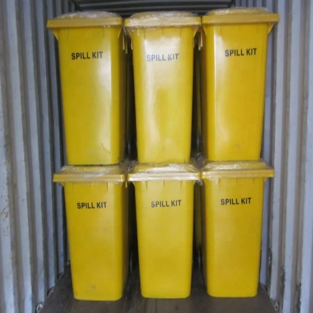 240L Fuels&petrol Spills Emergency Oil Spill Kit Products In Wheeled Bins