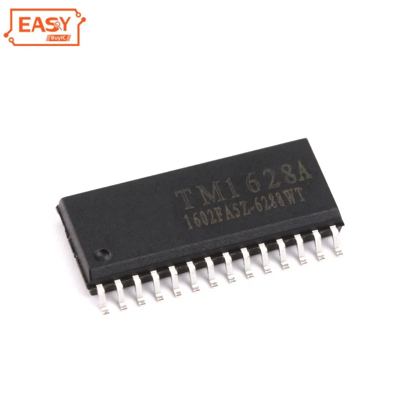 TM1628 CMOS LED display driver ICs Matrix button 10x2 LED driver chip SMD sop28 on sale with BOM services