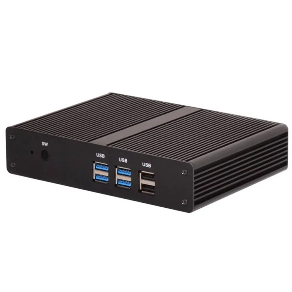 
Partaker B6 Black Nuc PC Size 3215U/3755U PC Desktop Computer 