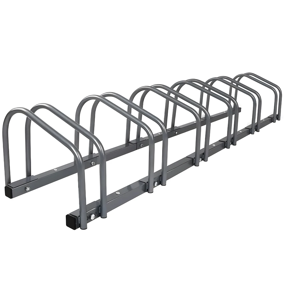 OEM ODM custom stainless steel tube laser cutting fabrication Bicycle parking rack Bending metal Sheet metal welding service