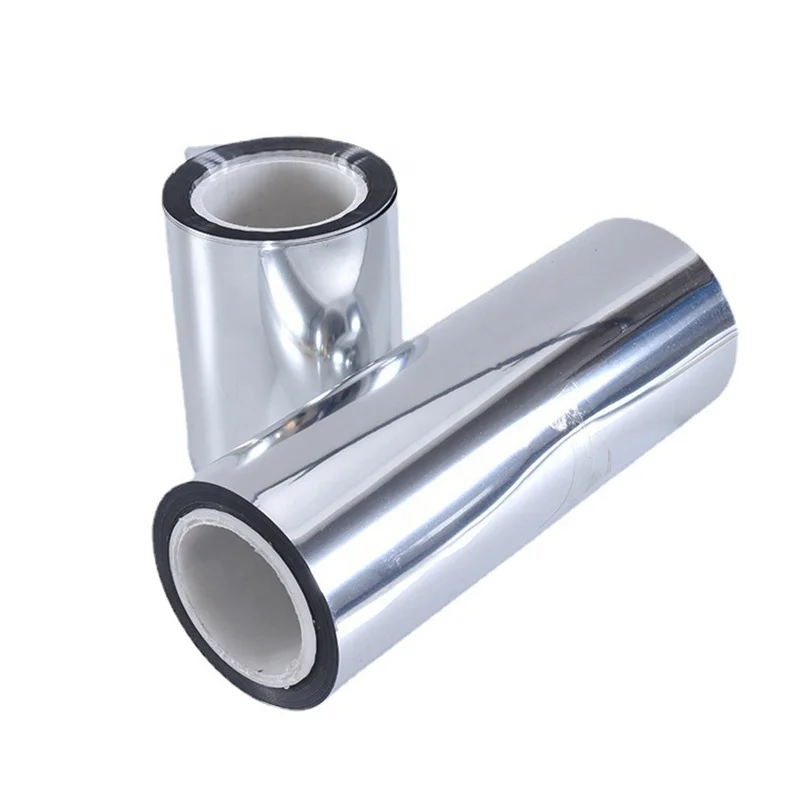 Aluminized  Film 12 Micron Aluminized Metalized Mylar Pet Film / Mpet Vmpet Film Apply For Lamination