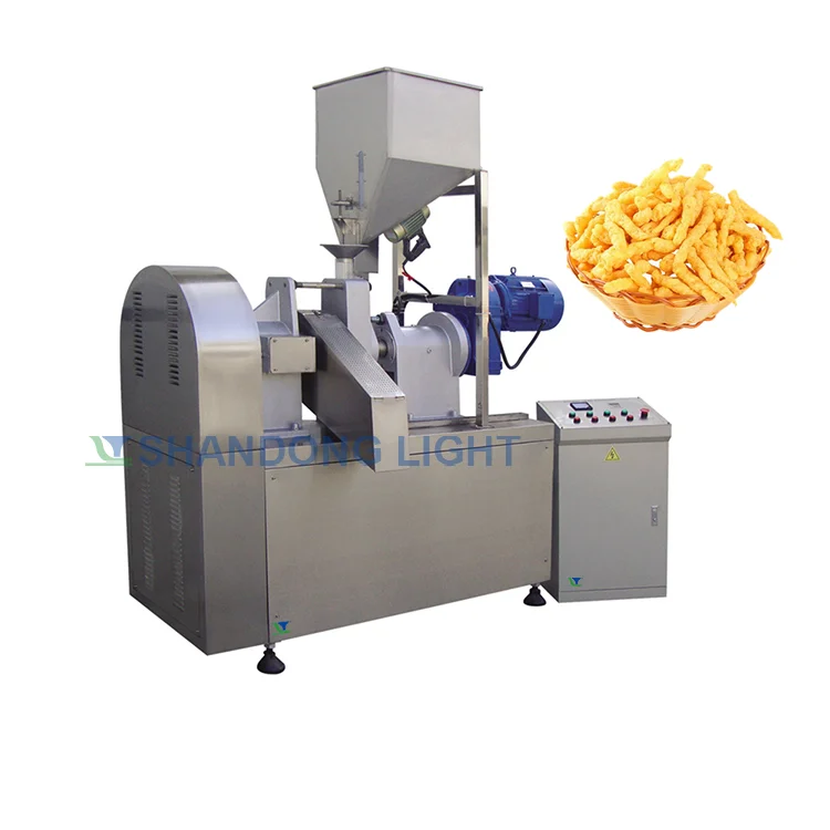 Cheetos Naks Kurkure Tortilla Chips Production Line Roasted Kurkure Frying Machine