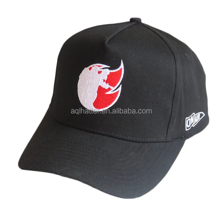 custom high crown a frame hat baseball cap 5 panel hats factory