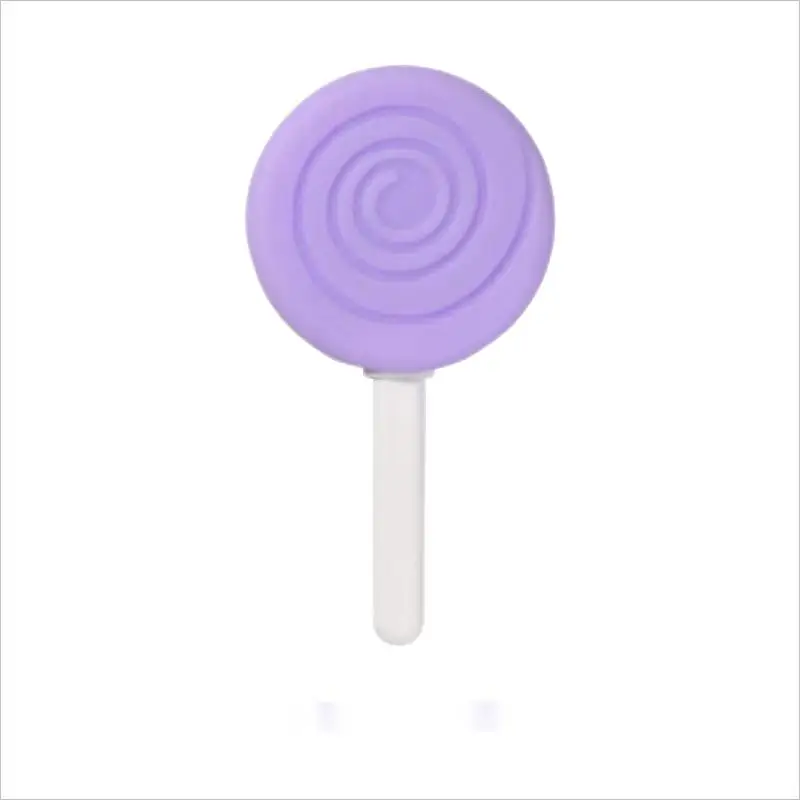 Orthodontic bite glue lollipop food grade silicone orthodontic teeth, braces, face chewing special