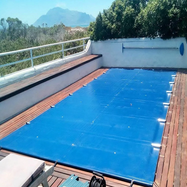 15 foot outdoor swimming solar cover in size 10 x 5m