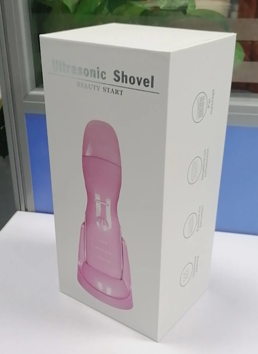 2022 New Arrival Professional Portable Microcurrent EMS Home Ultrasonic Face Skin Scrubber Machine For Sale