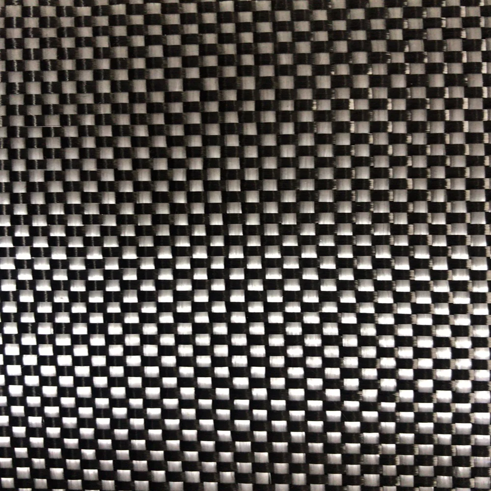 Plain/ Twill Carbon-Fiberglass Hybrid Fabric
