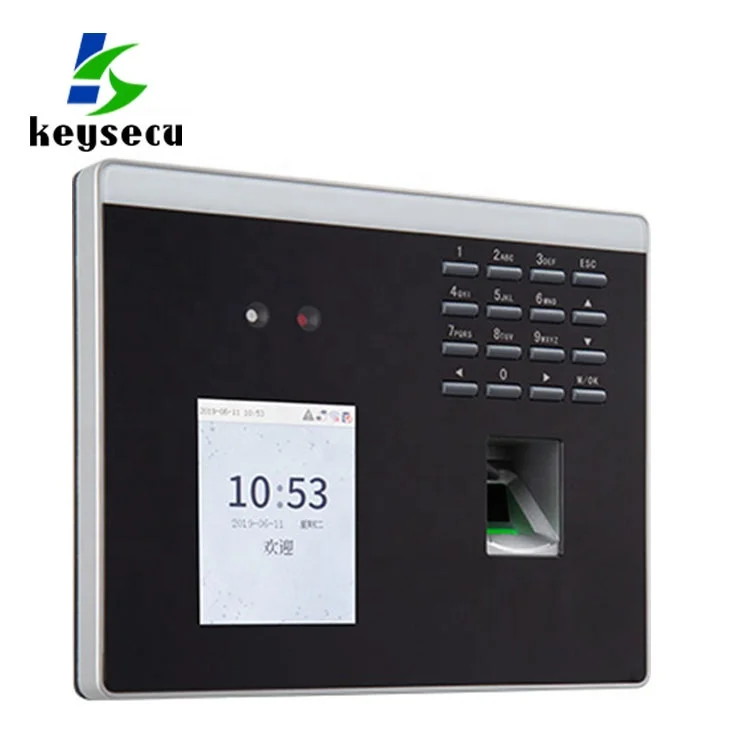 ZKT XFace100 Wifi Hybrid Biometric Visible Light Facial Recognition Time Attendance Terminal Machine