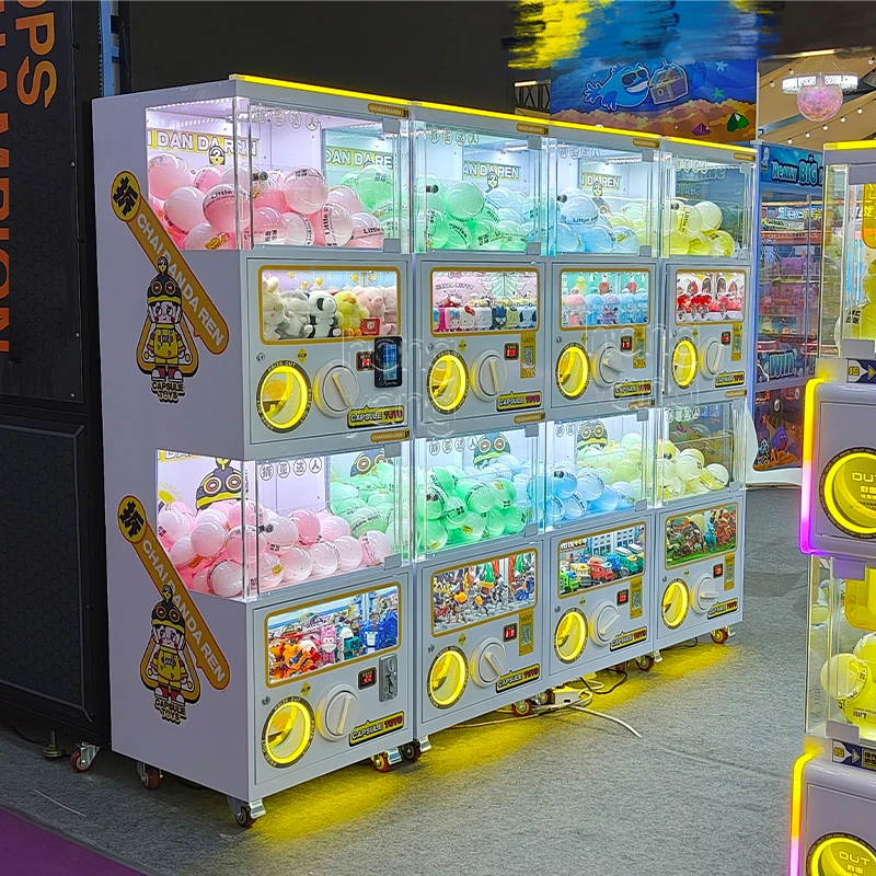 3-слойная Капсульная Игрушечная машина напольная Gacha Twist Подарочная игра капсула игрушка Gashapon торговый