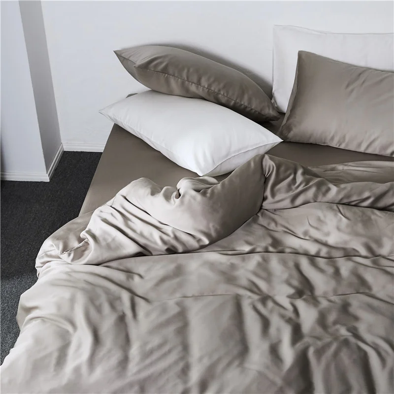 100% Organic Bamboo Sheets Set 4 Piece Super Soft Luxury Wrinkle-Free Odor Resistant Bed Cooling Bamboo Sheets Set
