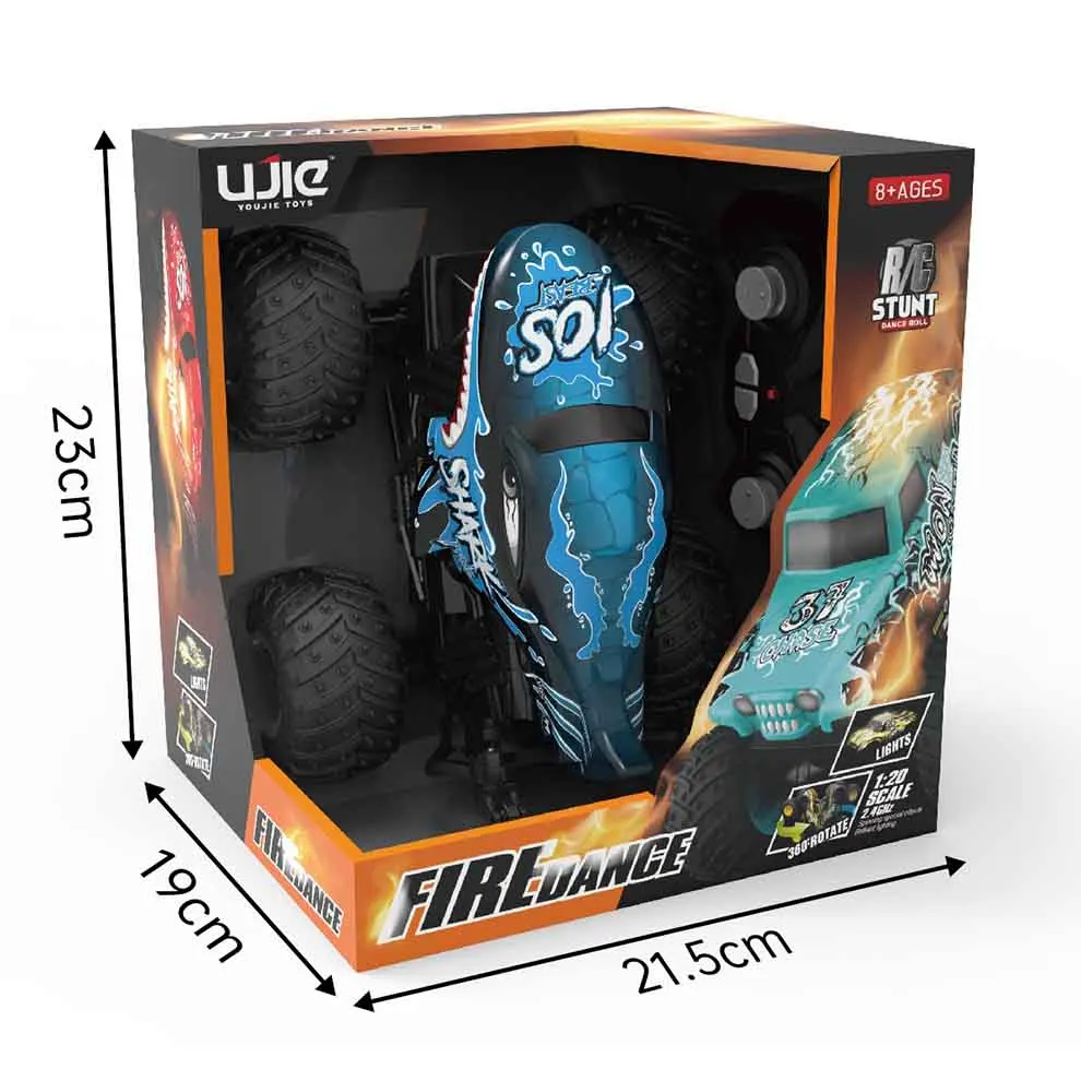 2025 Hot Sale 4CH Brushless RC Dancing Car Toys 1/20 2.4G Mini RTR RC Car With Light