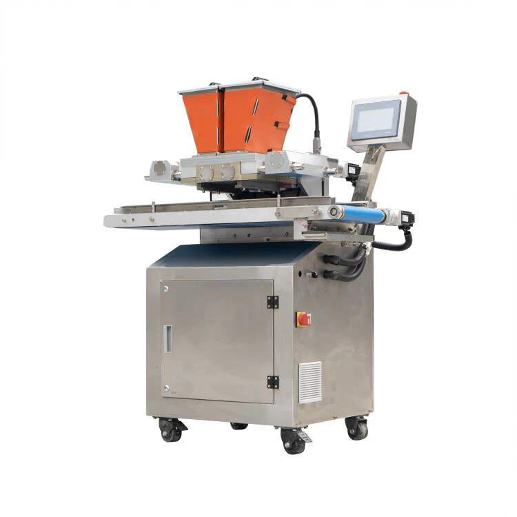 2d/3d One Shot Double Colors Chocolate chips Making Machine Chocolate Depositing dispenser