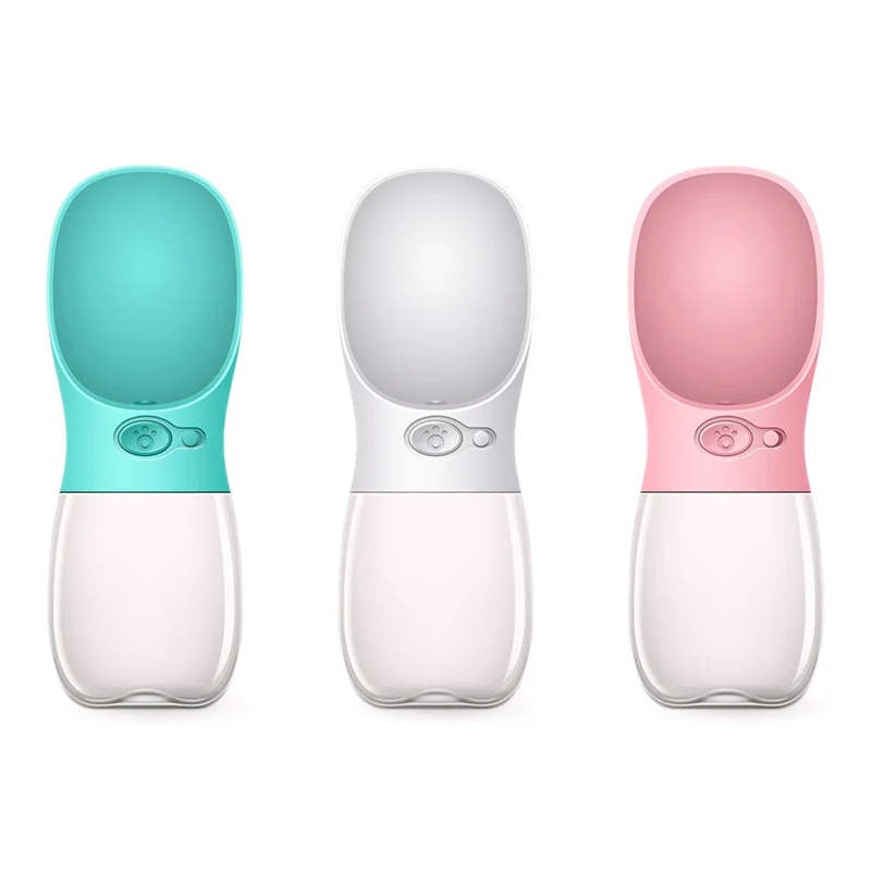 Безопасный материал, вместительная бутылка-диспенсер для воды для домашних животных и собак