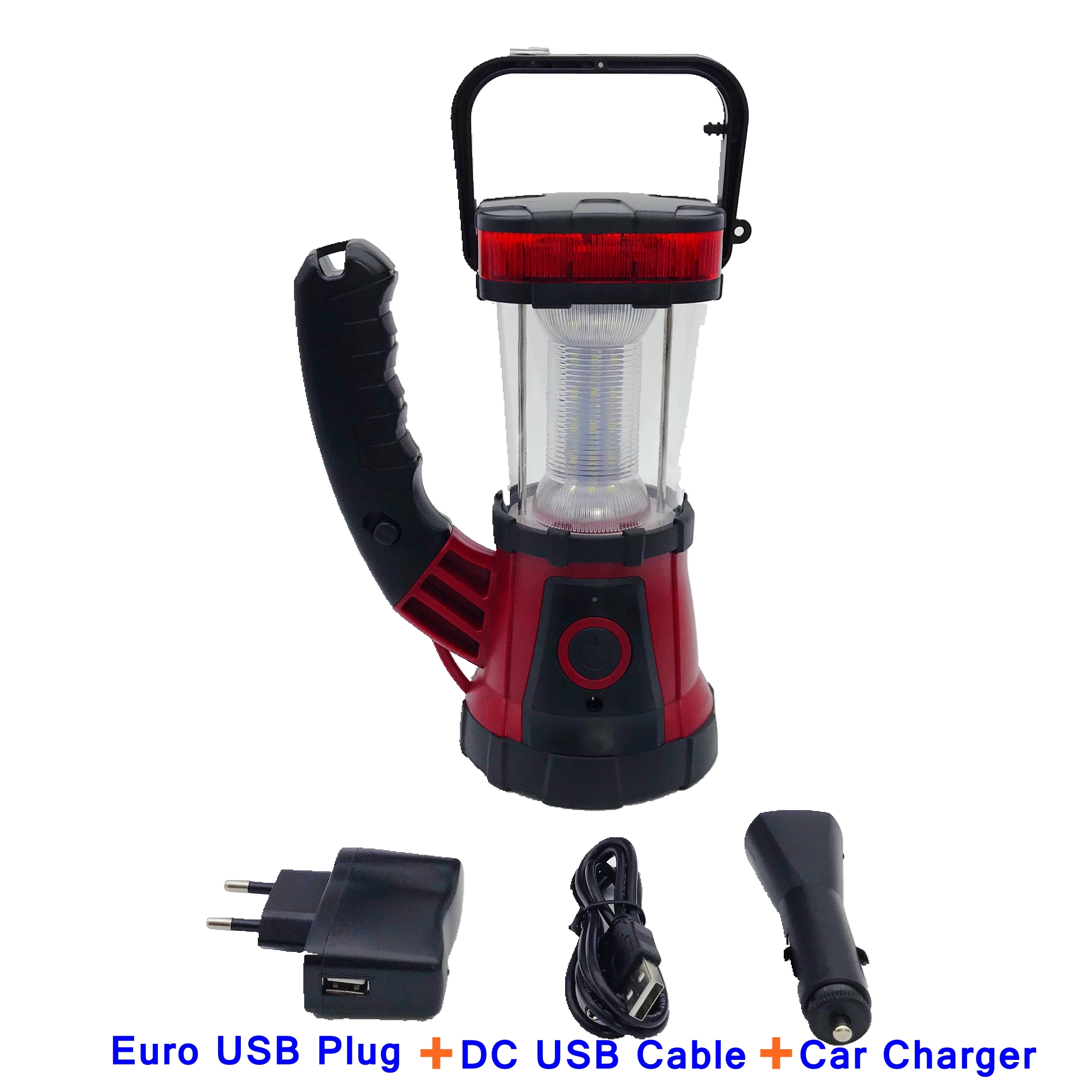 Factory made lanterna led flashlight with red light