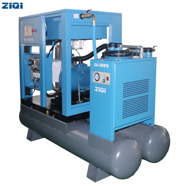 106cfm/99cfm 440V 460V 60Hz винтовой воздушный компрессор с осушителем воздуха в холодильнике