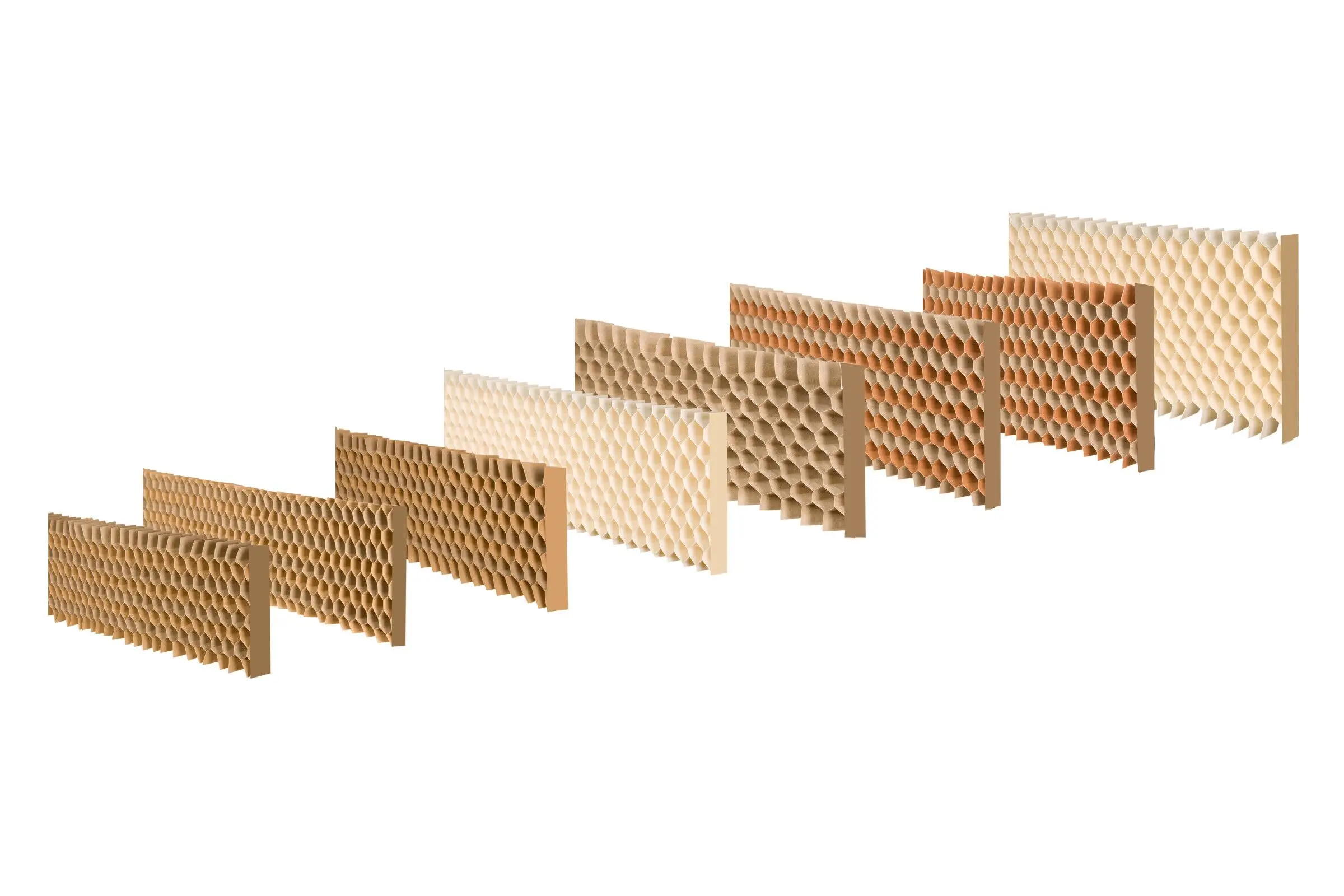 Fire Resistant Paper Honeycomb Core Door for Filling Wooden Doors