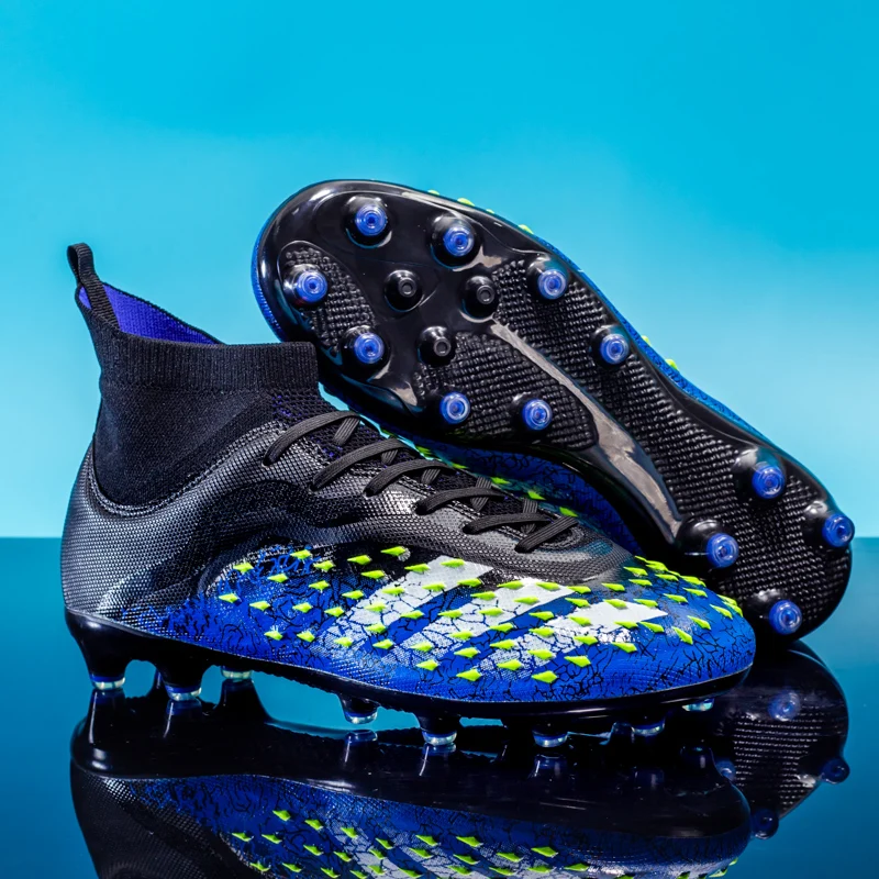 2024 Men AG/TF Turf Indoor Soccer Shoes Cleats Original Superfly Futsal Football Boots Sneakers Men Chaussure De Foot