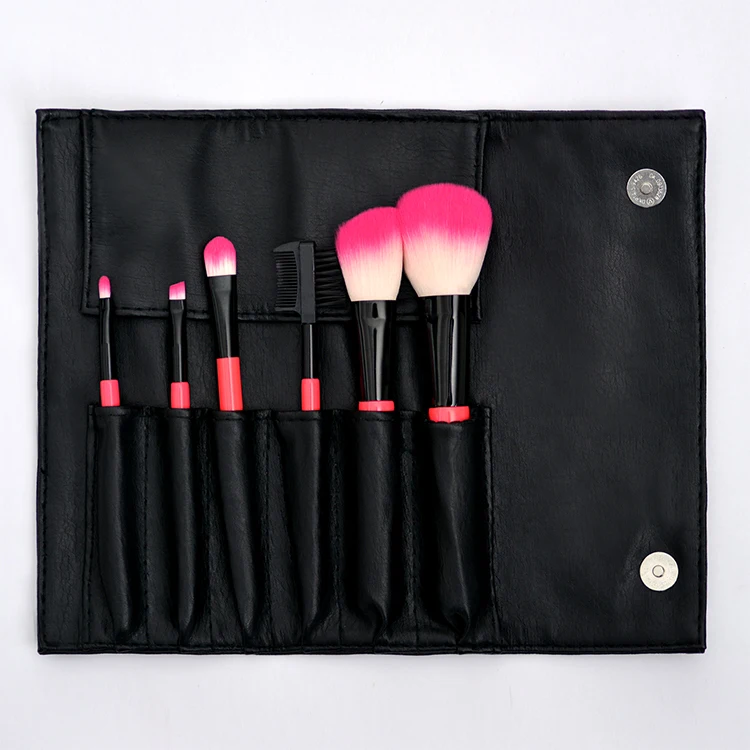 Beautiful Bag 5pcs Friendly Personalised Wholesale Professional Kabuki Makeup Brush Set