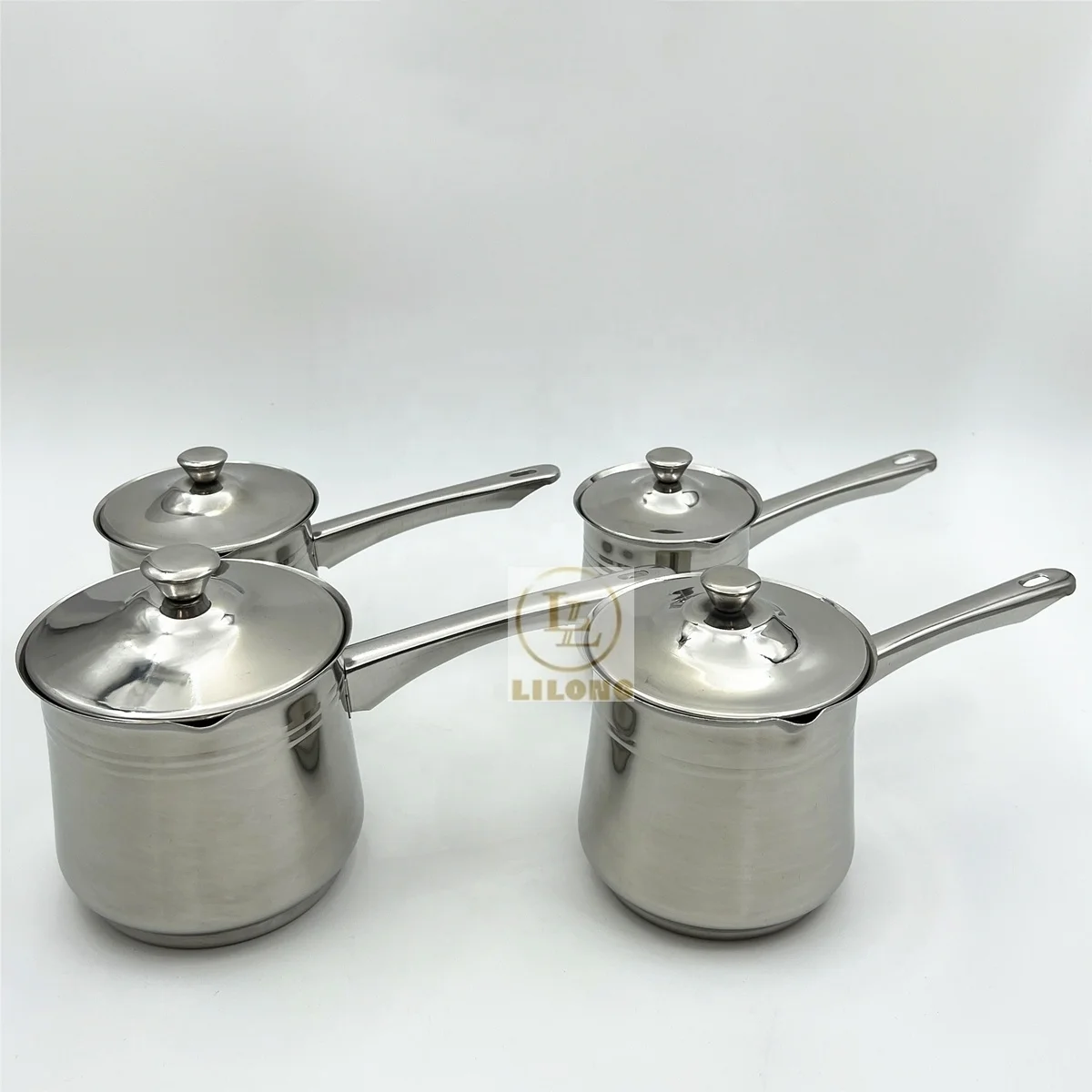Stainless Steel Coffee Cup Milk Teapot Frothing Jug Thick Milk Hand Brew Pot Foamer Mugs for Coffee Tea Milk