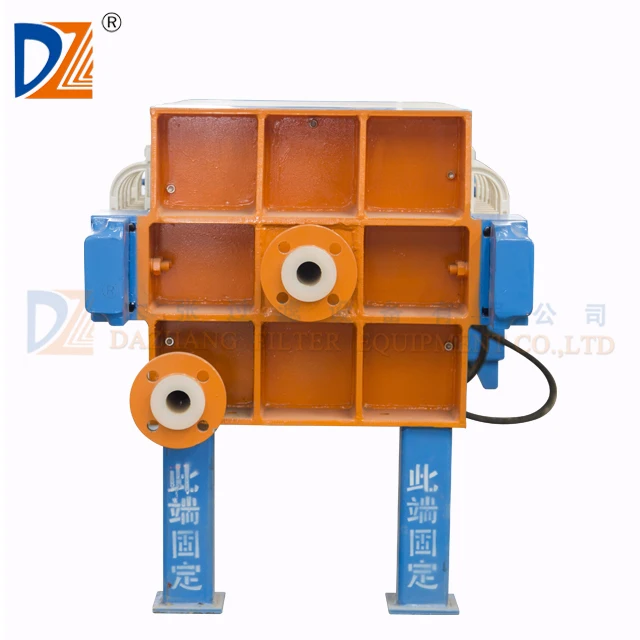 Hydraulic Recessed  Filter Press for Wastewater Treatment and Mixed Sludge Dehydration
