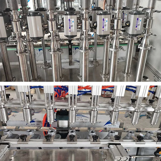 
Automatic Alcohol Glass Water Antifreeze Urea Liquid Bottle Filling Machine 