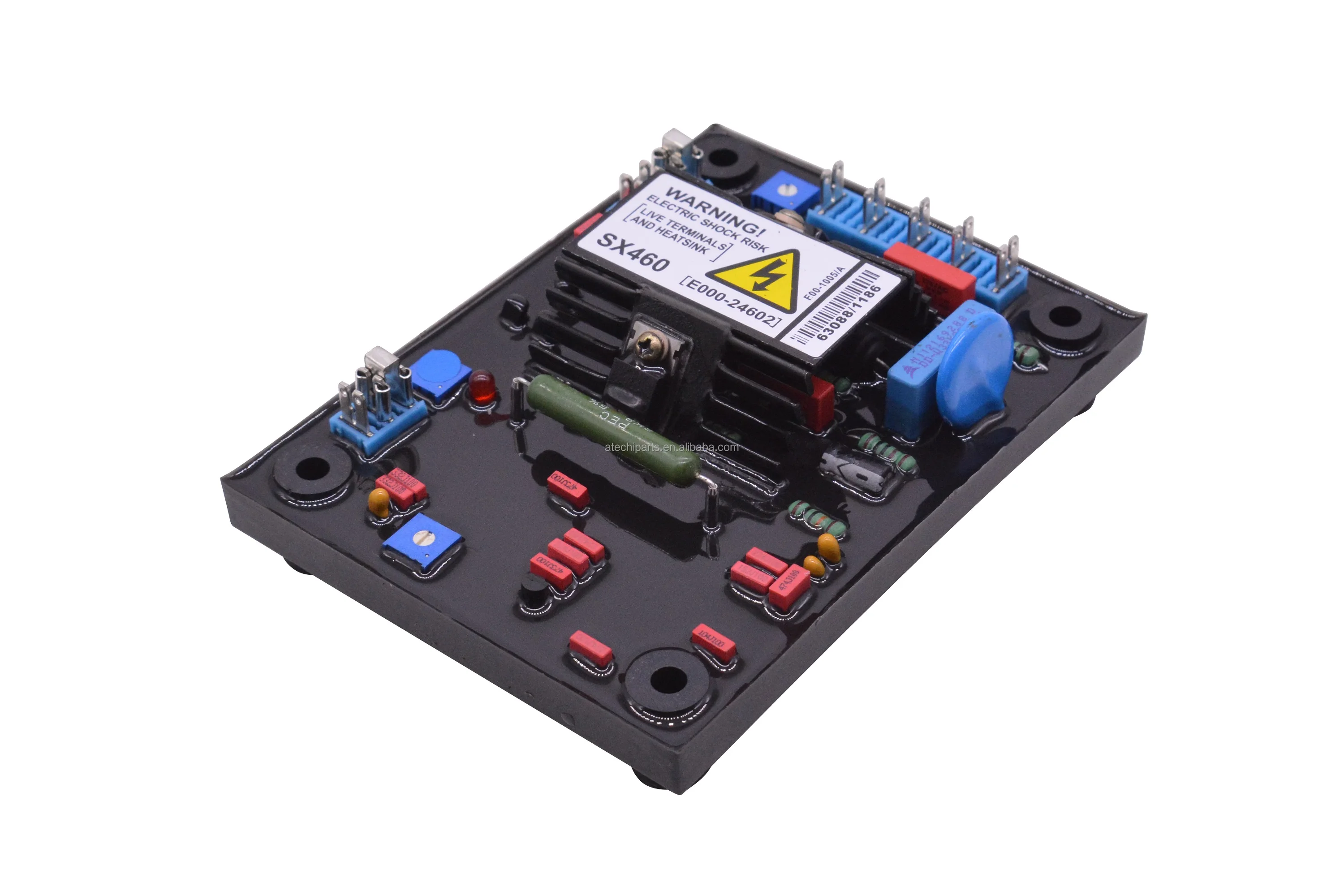 Sx460 Hot Sale Diesel Generator Automatic Voltage Regulator AVR SX460 Red color with soft glue