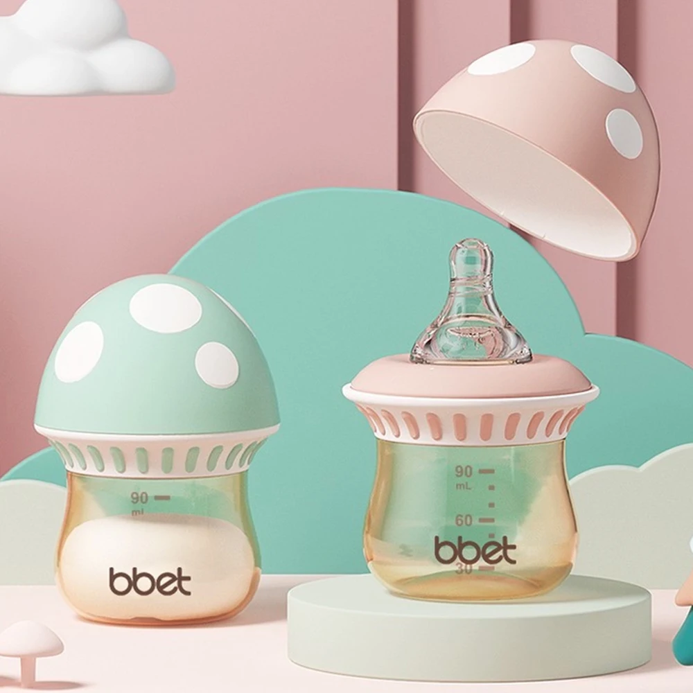 Лидер продаж на заказ, силиконовая бутылка с соской ppsu, бутылка для детского кормления, бутылка для молока и воды