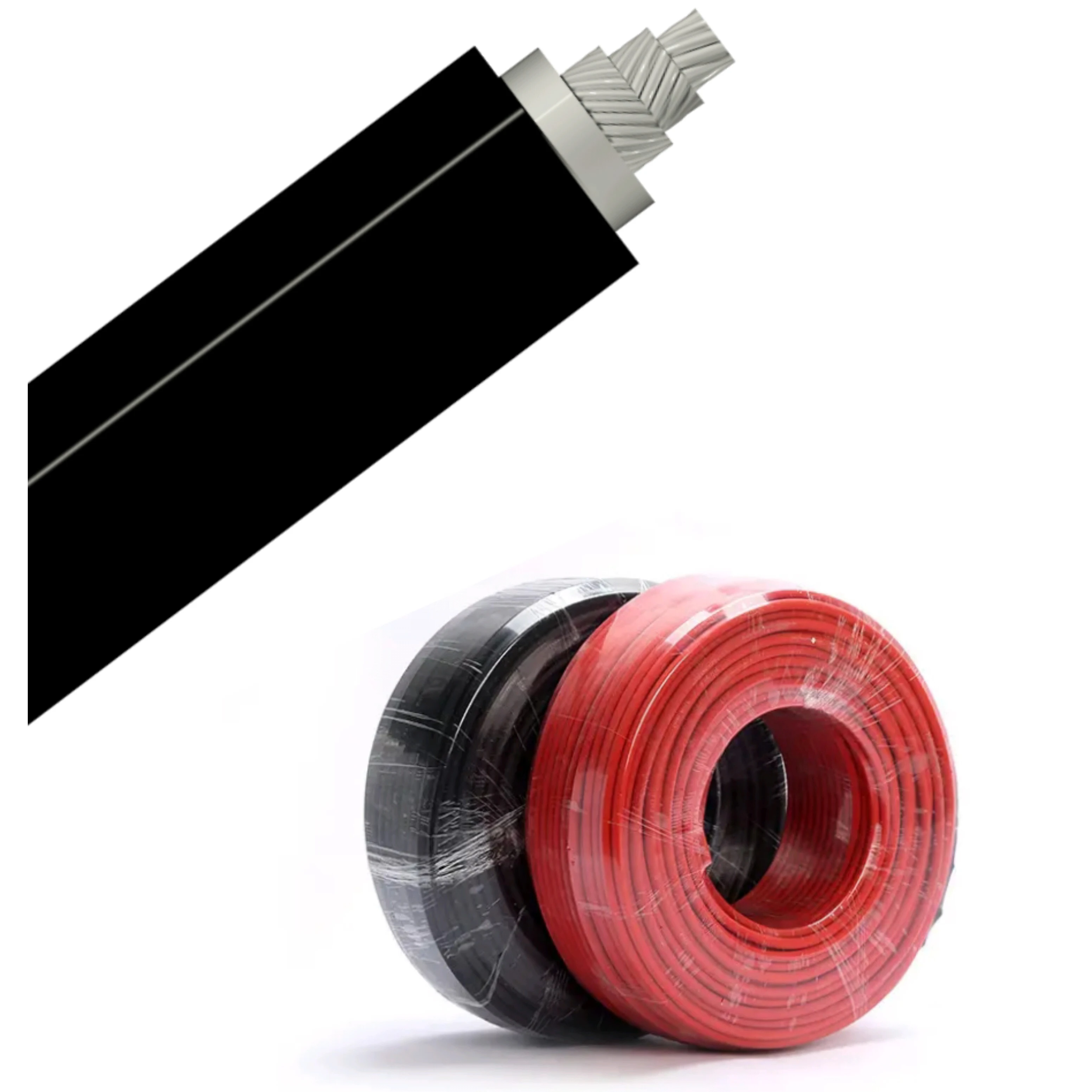 XLPO tinned copper lszh uv fire resistant 10mm 4mm2 6mm 6 8 10 awg solar pv solar cable