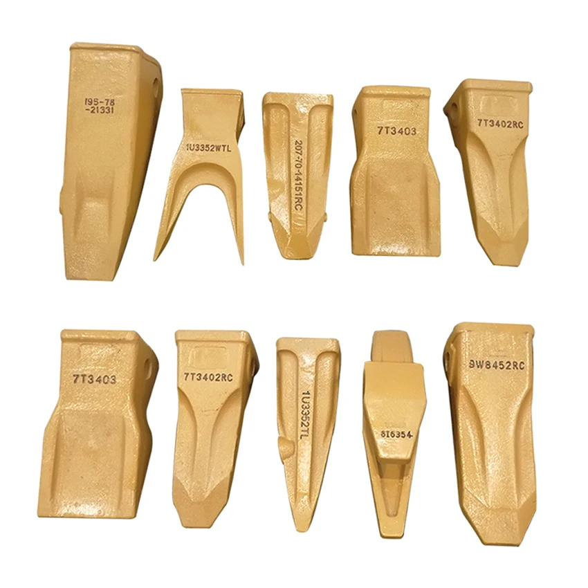 Bucket Teeth Tractor Loader Bucket Teeth Tip Ripper Tooth 6Y0359 For Excavator Bucket Tip R350