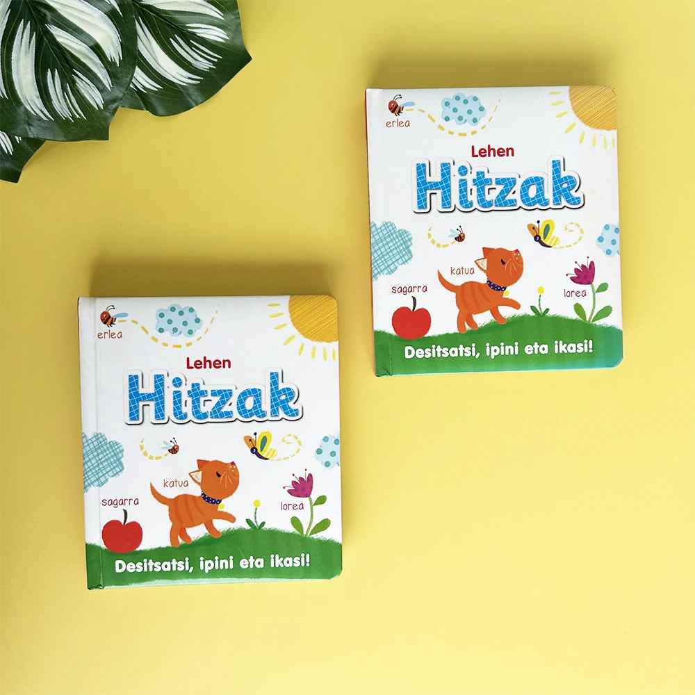 Custom Coloring Hard Cover Book Print Service Libros Baby Child Manga Children Story Hardcover Flap Board Book Printing for kids