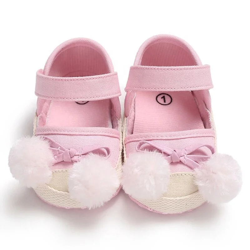8 Month Pom Pom Toddler Espadrilles Stylish Summer Footwear Baby Girl Shoes