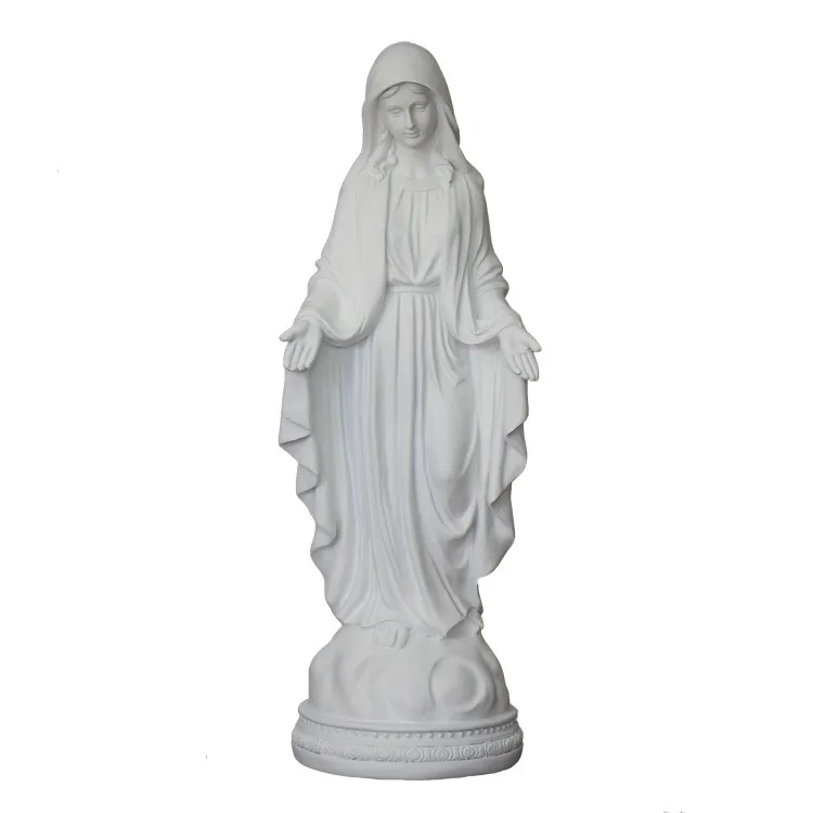 white Stone Carving Sculpture Hand Carved Polished Natural Stone Statue