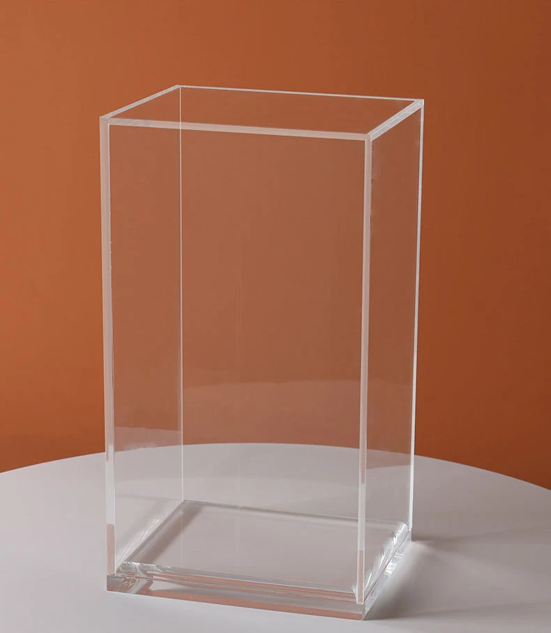 Wholesale Acrylic Toys Bear Display Box Bearbrick Building Block Display Case Acrylic Clear Storage Dust Cover