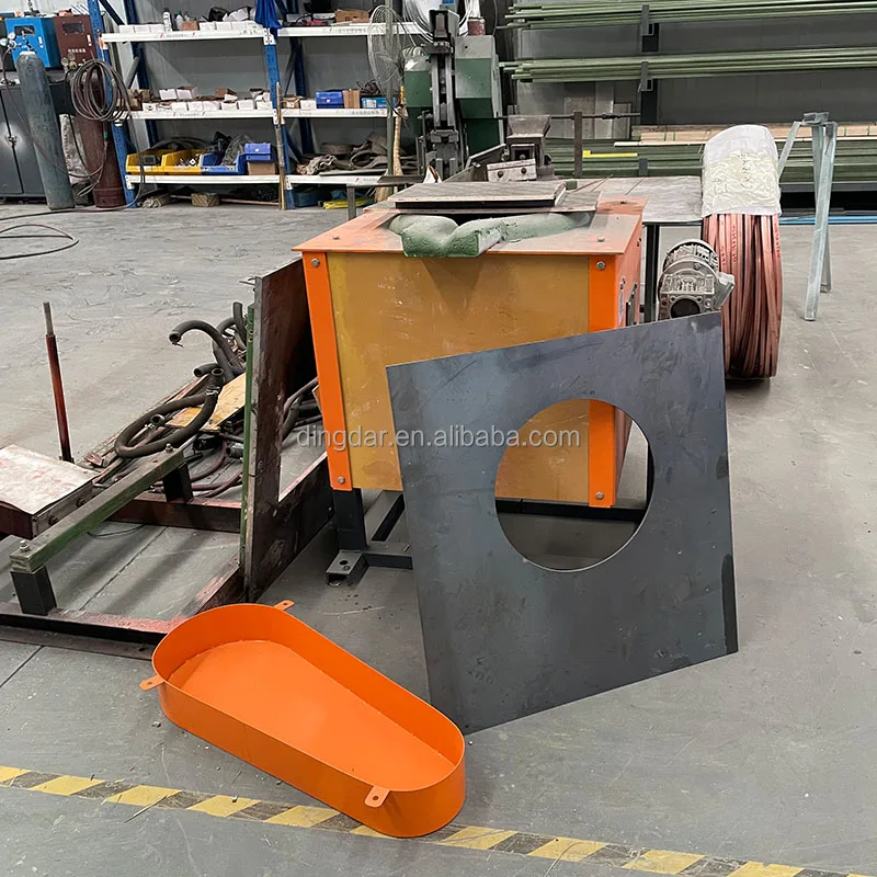 Fast Melting of Steel, Iron, Stainless Steel, Aluminum, Copper and Other Raw Materials Small Metal Melting